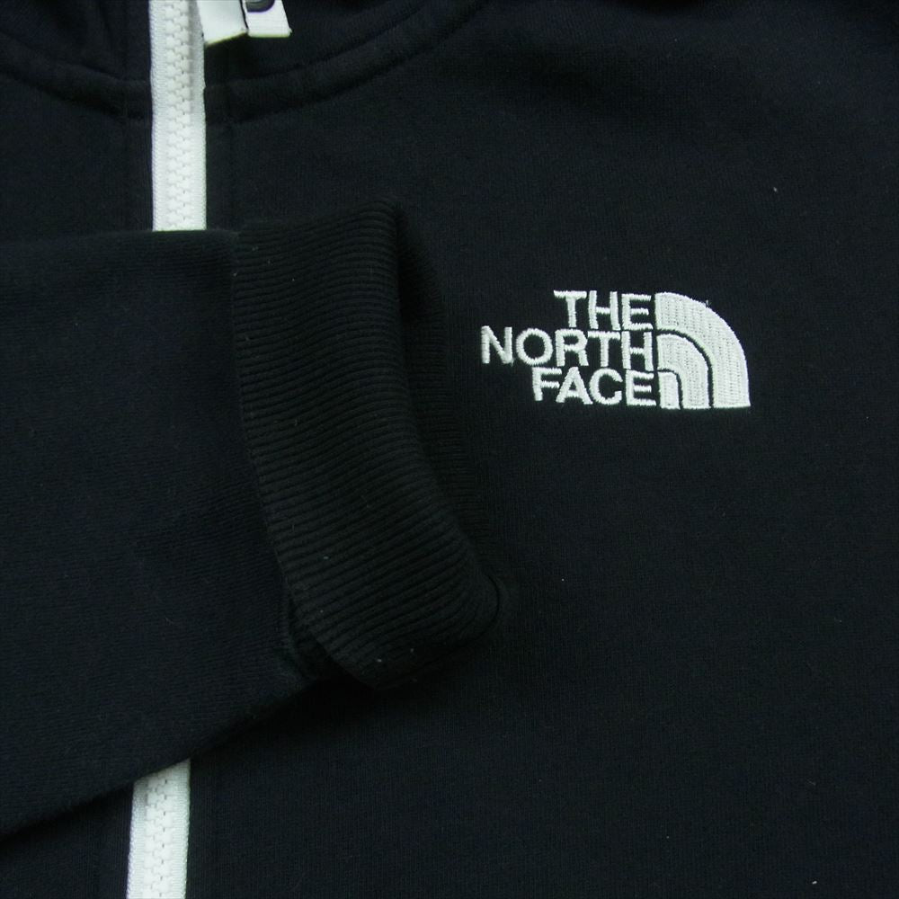 THE NORTH FACE ノースフェイス NT11930 Rearview FullZip Hoodie リアビュー フルジップ フーディ パーカー ブラック系 M【中古】