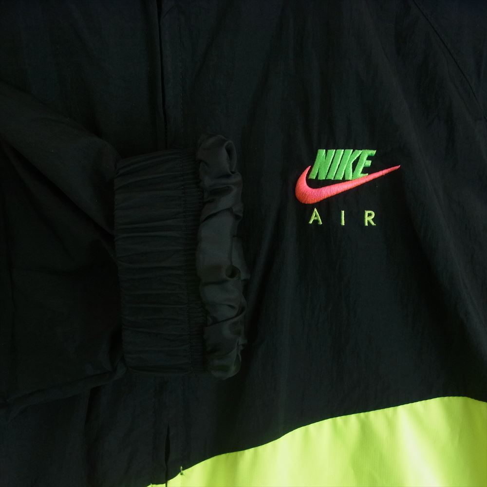 NIKE ナイキ CD9262-010 CITY NEON HBR WOVEN JACKET ウーブン ジャケット ナイロン ブラック系 イエロー系 L【中古】