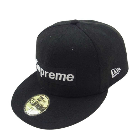 Supreme シュプリーム 21AW × NEW ERA ニューエラ OPENING DAY オープニングデイ 2021 No Comp Box Logo ボックスロゴ キャップ ブラック系 60.6cm【中古】
