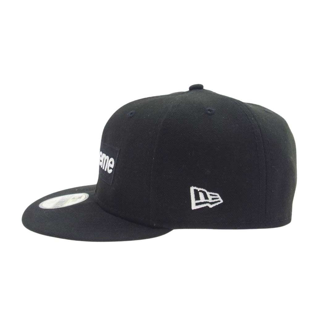 Supreme シュプリーム 21AW × NEW ERA ニューエラ OPENING DAY オープニングデイ 2021 No Comp Box Logo ボックスロゴ キャップ ブラック系 60.6cm【中古】