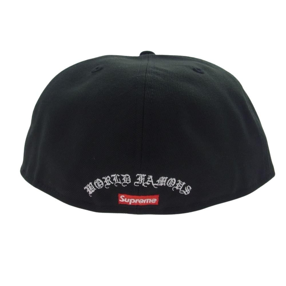 Supreme シュプリーム 24SS New Era Gold Cross S Logo Cap ニューエラ Sロゴ キャップ 帽子 ブラック系 61.5cm【新古品】【未使用】【中古】