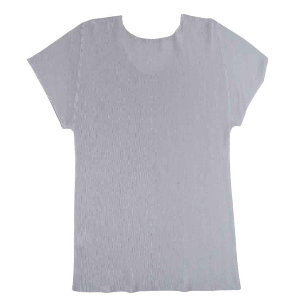 PLEATS PLEASE プリーツプリーズ イッセイミヤケ PP43FK294 プリーツ加工 細プリーツ カットソー グレー系 3【美品】【中古】