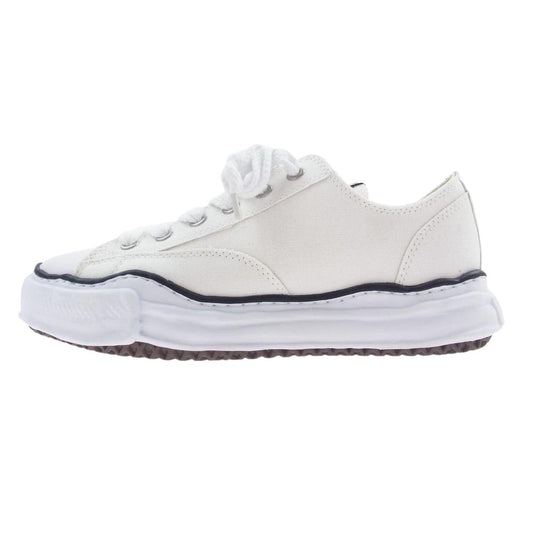 MIHARA YASUHIRO ミハラヤスヒロ A01FW702 PETERSON ピーターソン ローカット スニーカー ホワイト系 44【中古】