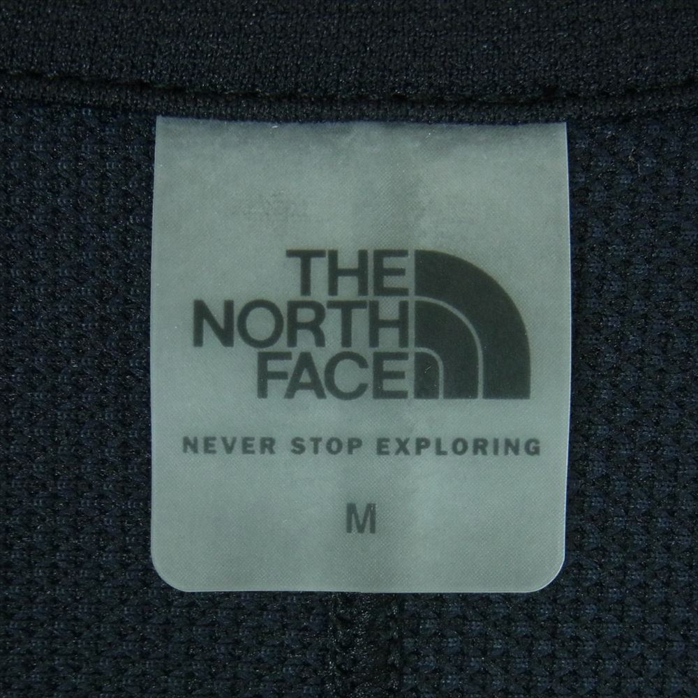 THE NORTH FACE ノースフェイス NT11919 FlashDry Light Zip UP Crew フラッシュドライ ライト ジップ アップ ハーフジップ カットソー ブラック系 M【極上美品】【中古】
