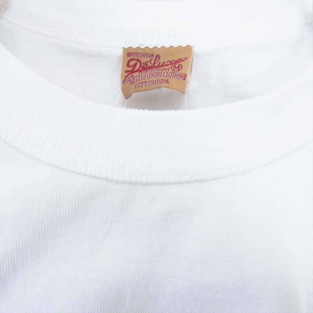 デラックスウエア  BRG-20D NATIVE DELUXE ネイティブデラックス 半袖 Tシャツ ホワイト系 M【極上美品】【中古】