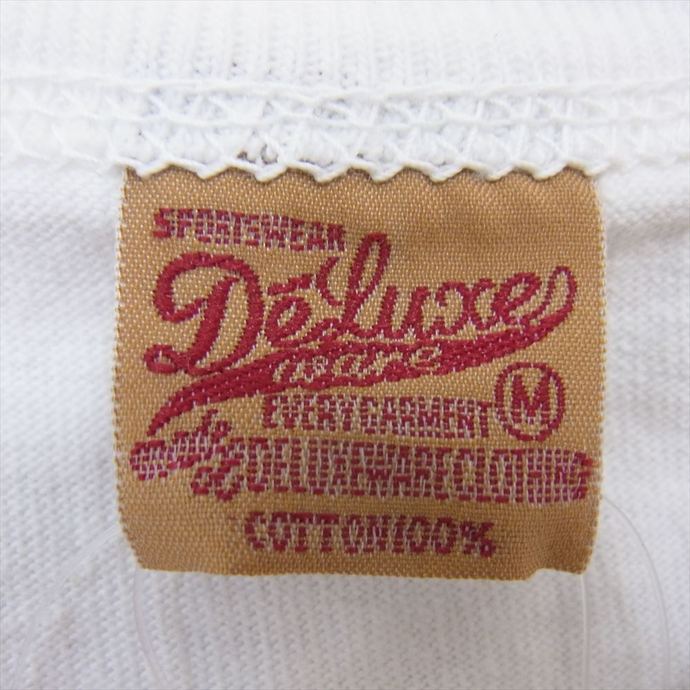 デラックスウエア  BRG-20D NATIVE DELUXE ネイティブデラックス 半袖 Tシャツ ホワイト系 M【極上美品】【中古】