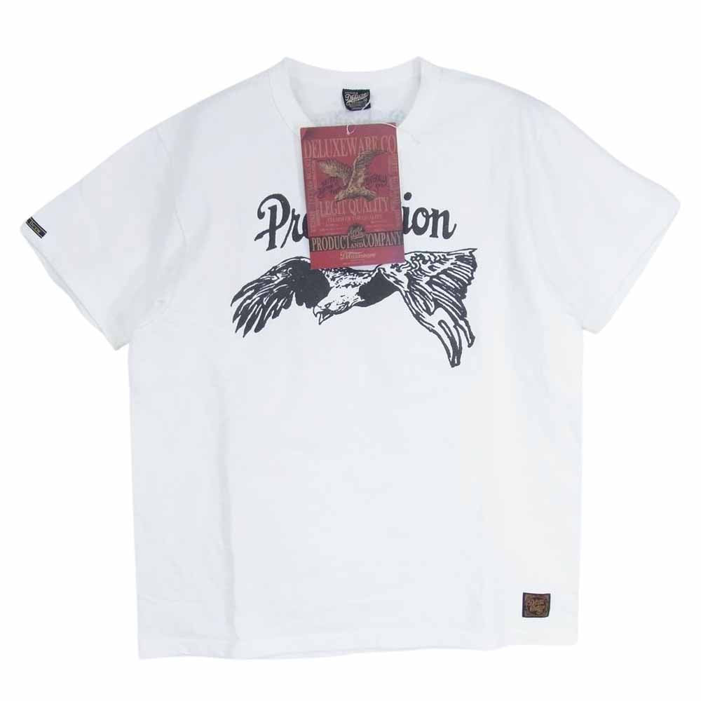 デラックスウエア DXT-2202 PROHIBITION DXT 半袖 Tシャツ ホワイト系 M【極上美品】【中古】