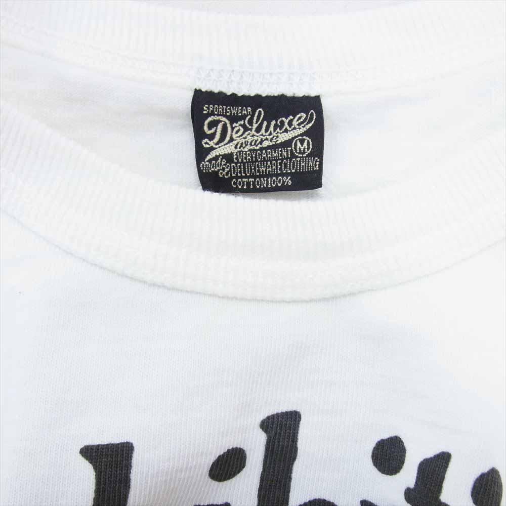 デラックスウエア DXT-2202 PROHIBITION DXT 半袖 Tシャツ ホワイト系 M【極上美品】【中古】
