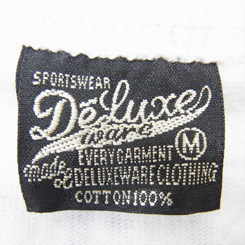 デラックスウエア DXT-2202 PROHIBITION DXT 半袖 Tシャツ ホワイト系 M【極上美品】【中古】