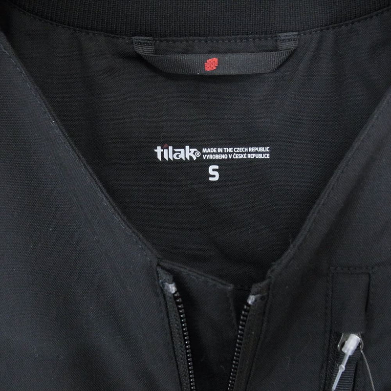 TILAK ティラック BLADE Jacket  ブレイド ジャケット ジップアップ ブラック系 S【極上美品】【中古】