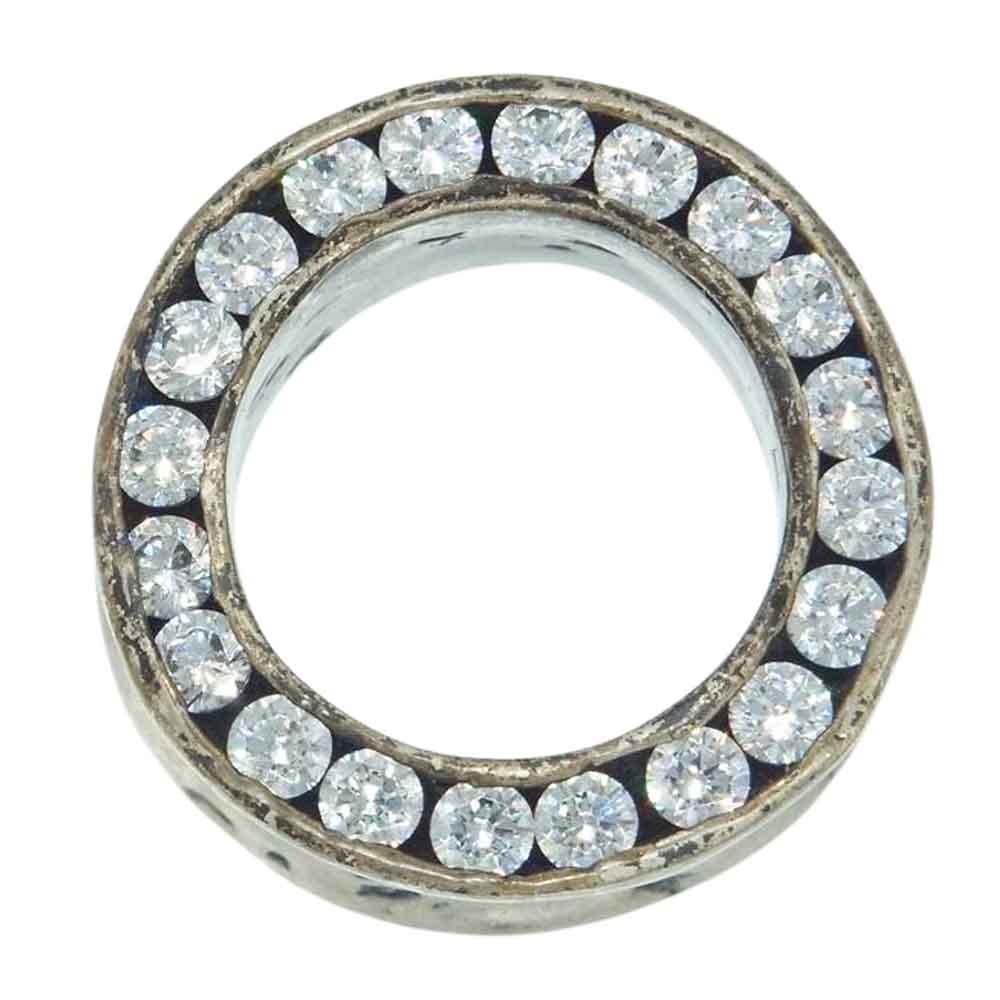 E.M. イーエム e.m. Designs ジルコニア ストーン リング 約9.5号【中古】