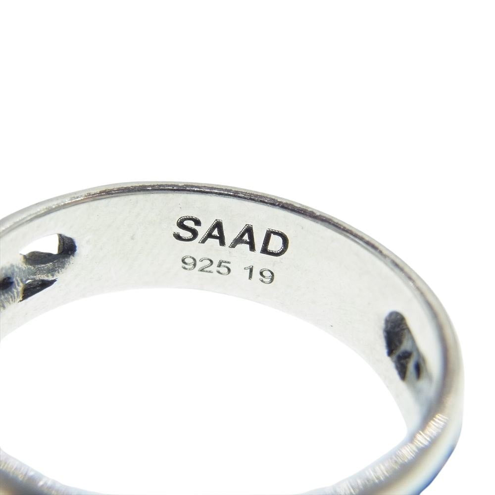 SAAD サード アラベスク リング SILVER925 シルバー系 18号【中古】