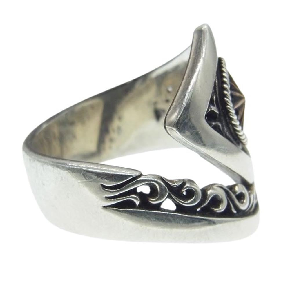 SAAD サード アラベスク サン シンボル リング SILVER925 シルバー系 19号【中古】