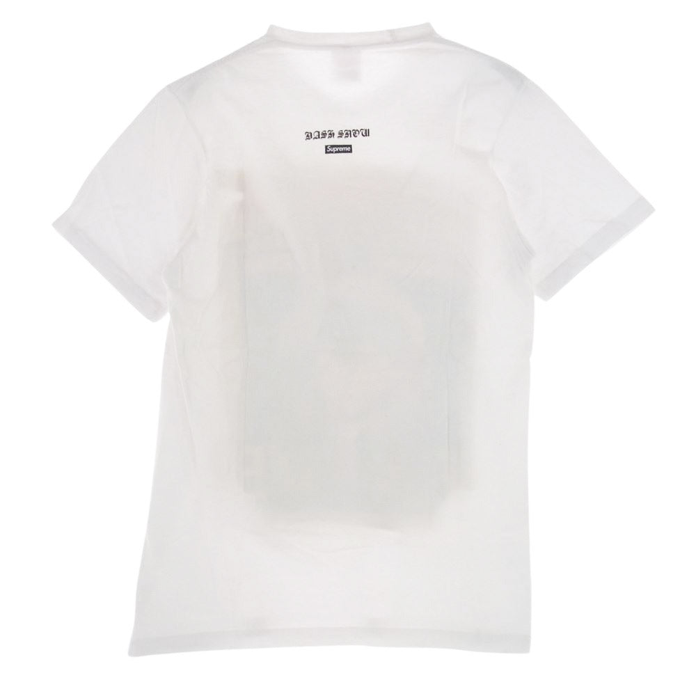 Supreme シュプリーム 16AW dash snow tee ダッシュ スノー 半袖 プリント Tシャツ ホワイト系 S【中古】