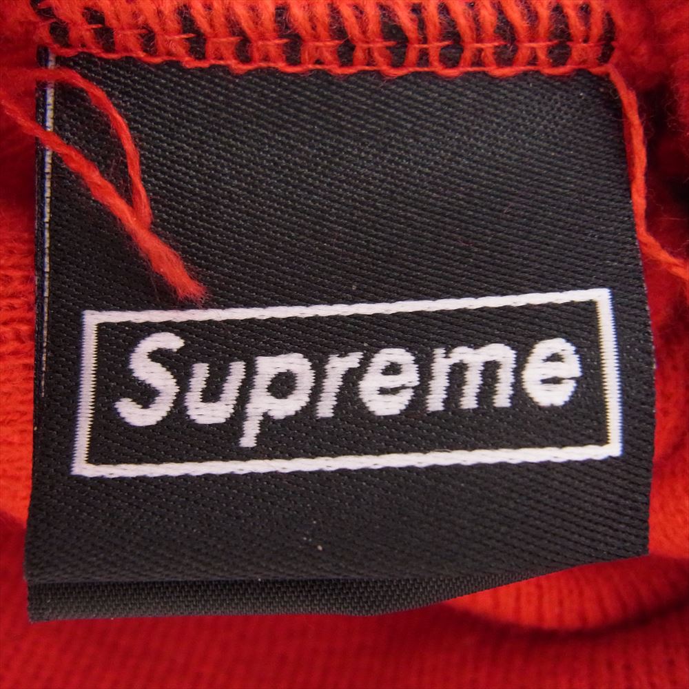Supreme シュプリーム 19AW × NEWERA Bandana Box Logo Beanie ニューエラ バンダナ ボックスロゴ ビーニー ニットキャップ レッド系【中古】