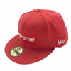 Supreme シュプリーム 20AW × NEWERA World Famous Box Logo  ニューエラ ワールドフェイマス ボックスロゴ  ベースボール キャップ 帽子 レッド レッド系 58.7cm【中古】