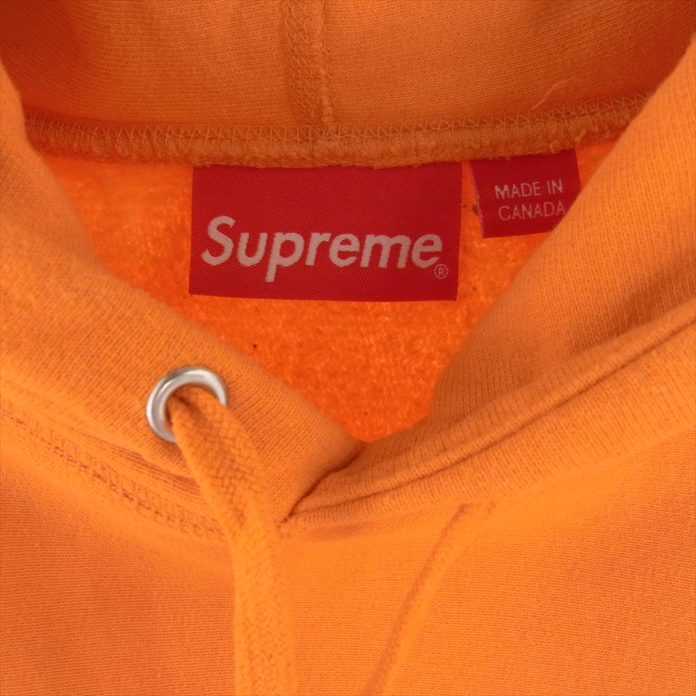 Supreme シュプリーム 23SS Motion Logo Hooded Sweatshirt モーションロゴ フーデッド スウェット プルオーバー パーカー オレンジ系 L【中古】