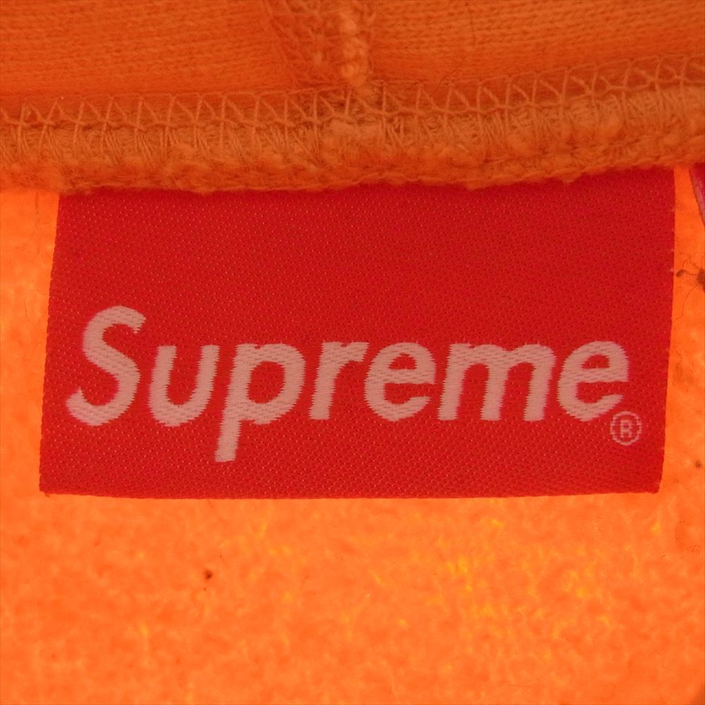 Supreme シュプリーム 23SS Motion Logo Hooded Sweatshirt モーションロゴ フーデッド スウェット プルオーバー パーカー オレンジ系 L【中古】