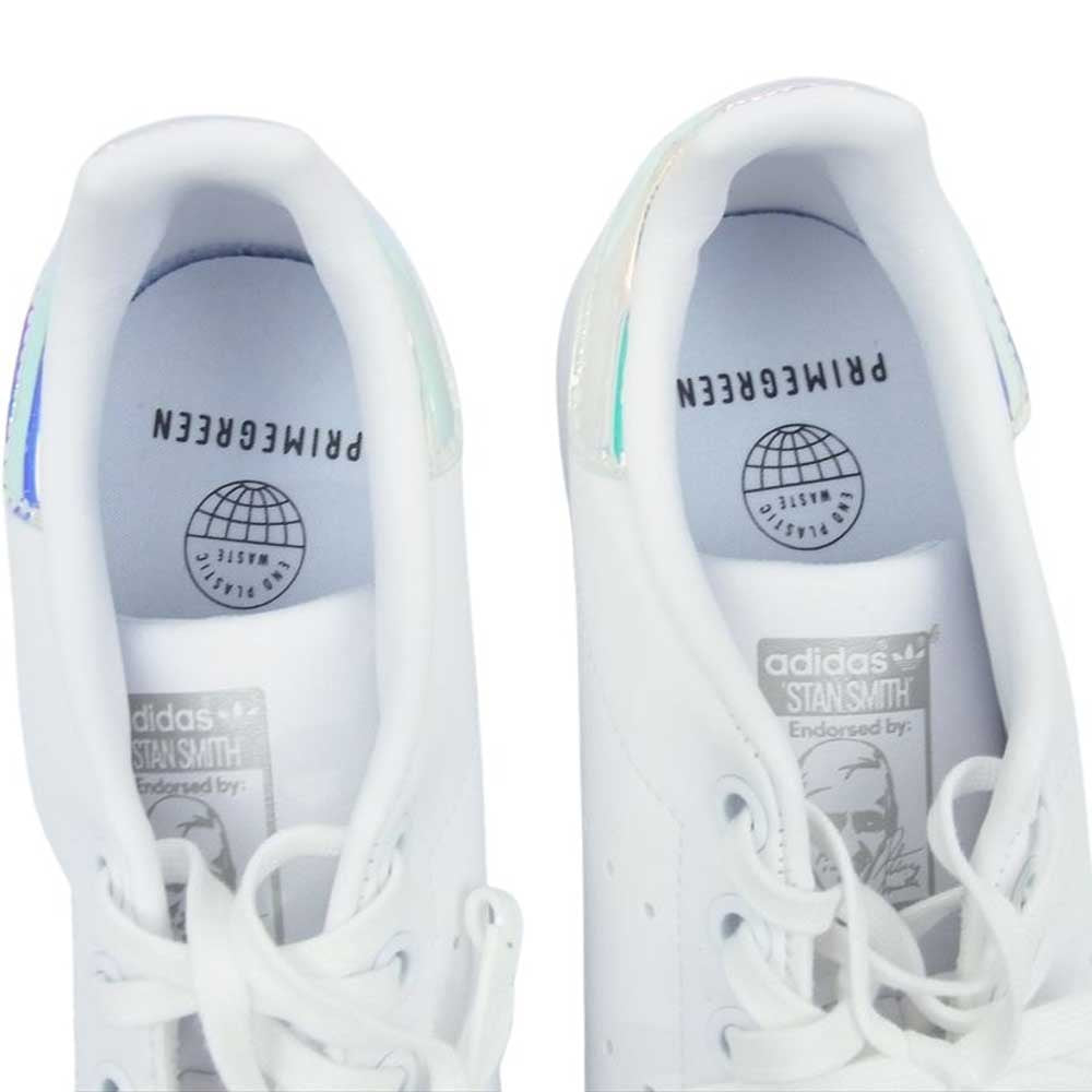 adidas アディダス FX7521 STAN SMITH J スタンスミス ローカット スニーカー ホワイト系 25cm【中古】