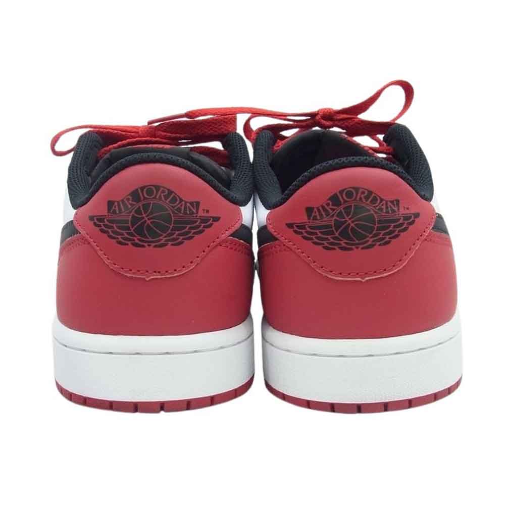 NIKE AIR JORDAN ナイキ ジョーダン CZ0790-106 1 RETRO LOW OG BLACK TOE レトロ ロー ブラックトゥ ローカット スニーカー  ホワイト系 ブラック系 レッド系 26.5cm【新古品】【未使用】【中古】