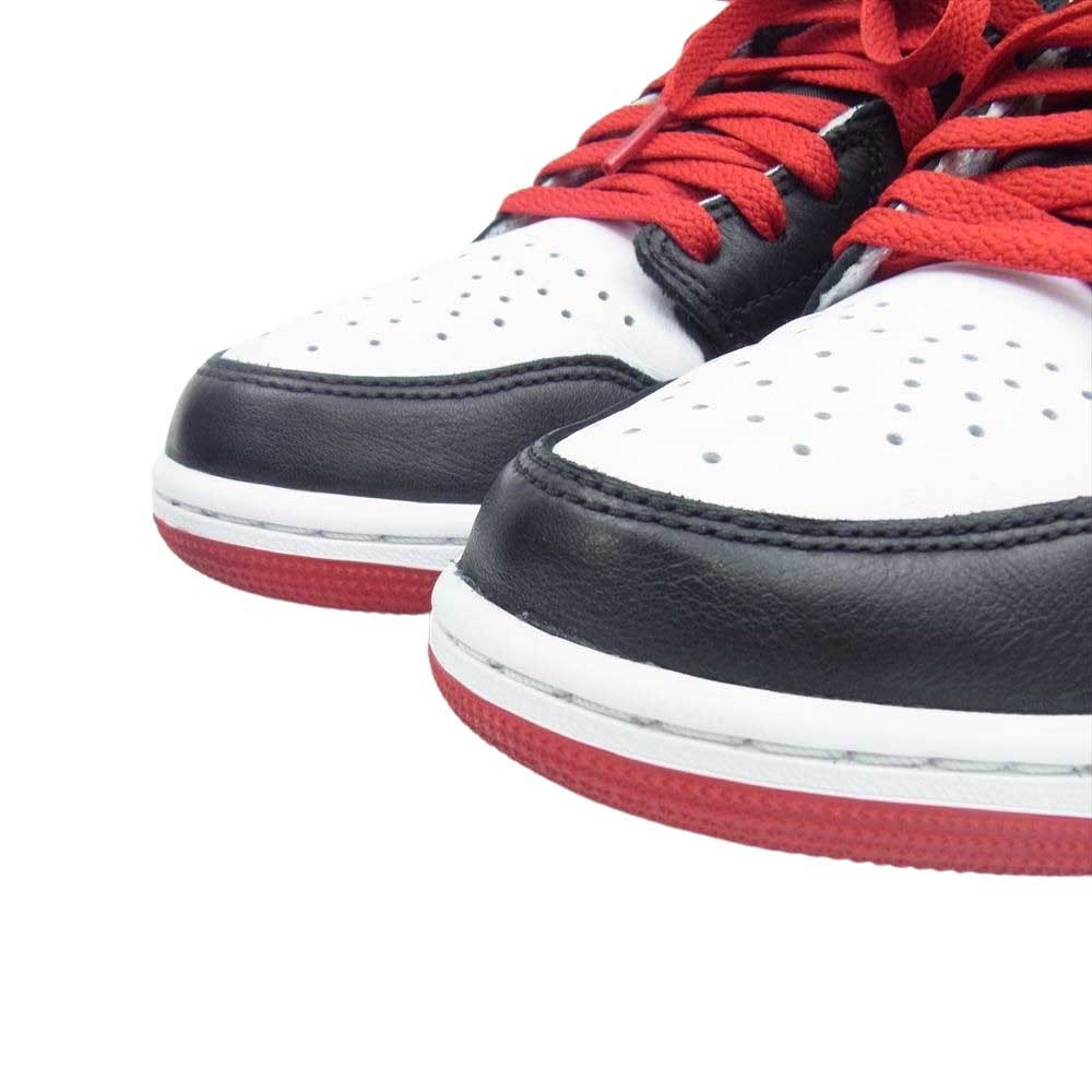 NIKE AIR JORDAN ナイキ ジョーダン CZ0790-106 1 RETRO LOW OG BLACK TOE レトロ ロー ブラックトゥ ローカット スニーカー  ホワイト系 ブラック系 レッド系 26.5cm【新古品】【未使用】【中古】