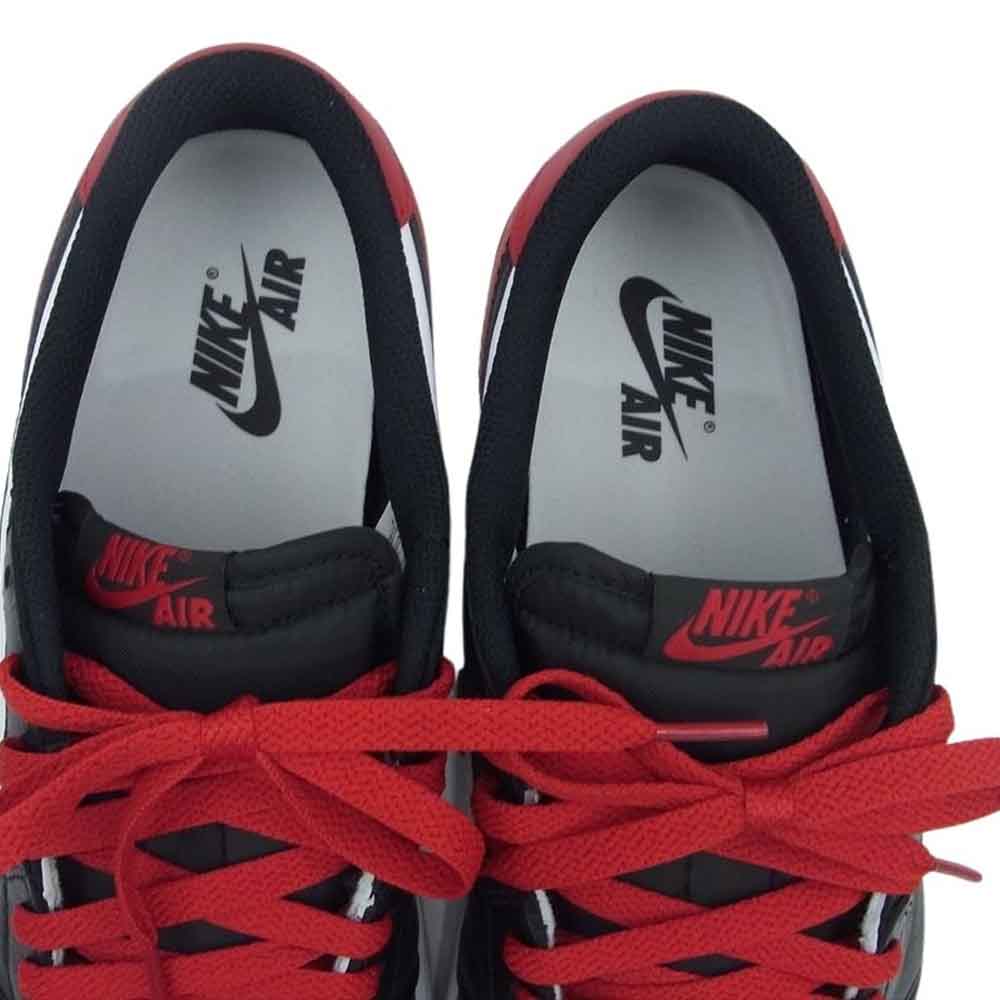 NIKE AIR JORDAN ナイキ ジョーダン CZ0790-106 1 RETRO LOW OG BLACK TOE レトロ ロー ブラックトゥ ローカット スニーカー  ホワイト系 ブラック系 レッド系 26.5cm【新古品】【未使用】【中古】