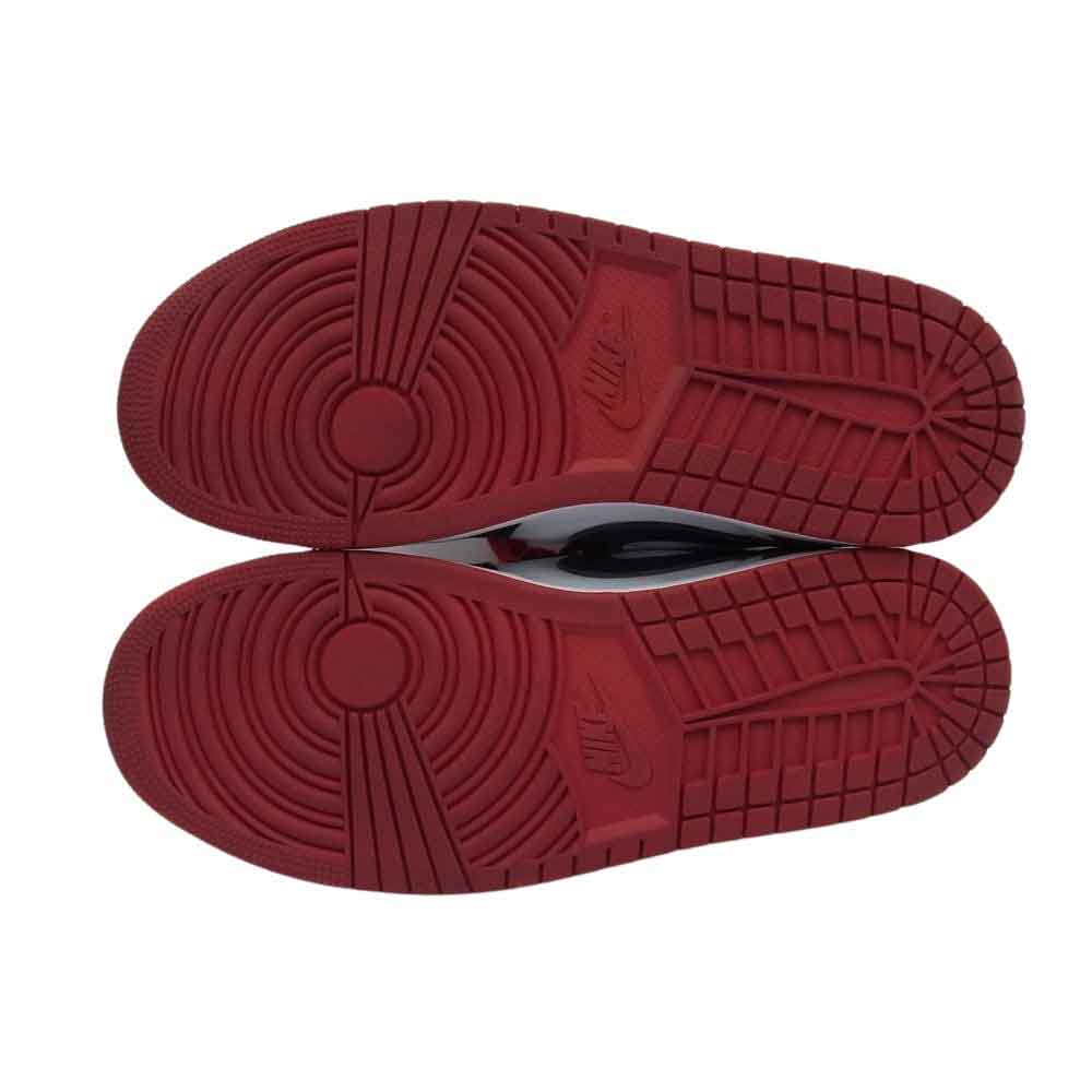 NIKE AIR JORDAN ナイキ ジョーダン CZ0790-106 1 RETRO LOW OG BLACK TOE レトロ ロー ブラックトゥ ローカット スニーカー  ホワイト系 ブラック系 レッド系 26.5cm【新古品】【未使用】【中古】
