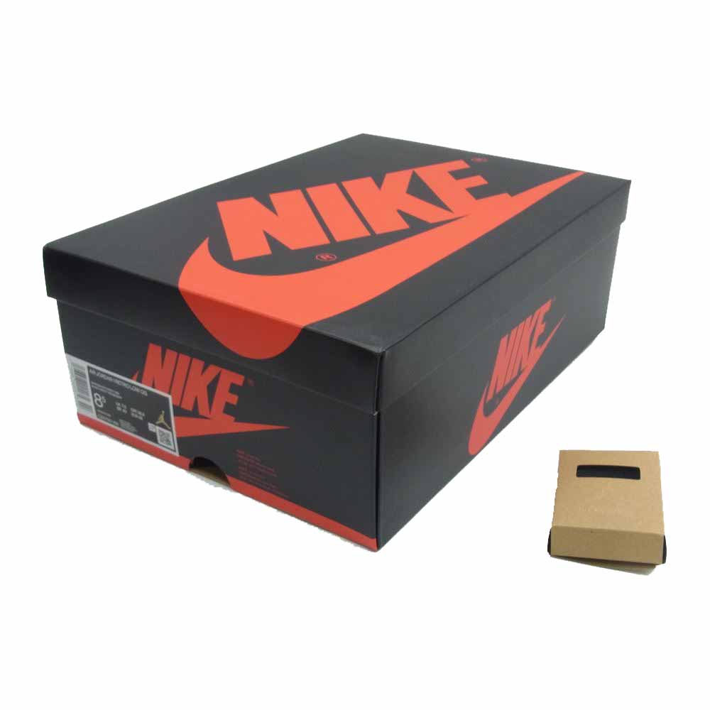 NIKE AIR JORDAN ナイキ ジョーダン CZ0790-106 1 RETRO LOW OG BLACK TOE レトロ ロー ブラックトゥ ローカット スニーカー  ホワイト系 ブラック系 レッド系 26.5cm【新古品】【未使用】【中古】