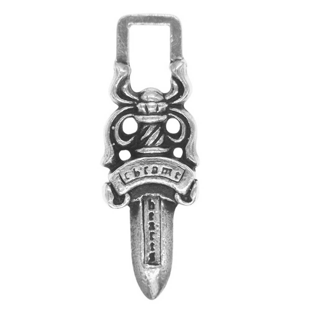 CHROME HEARTS クロムハーツ（原本無） #5DAGGER ZIP1 ダガー チャーム ペンダントトップ【中古】