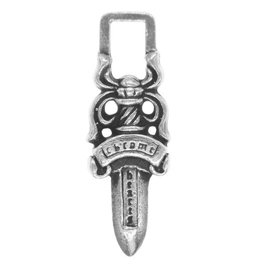 CHROME HEARTS クロムハーツ（原本無） #5DAGGER ZIP1 ダガー チャーム ペンダントトップ【中古】