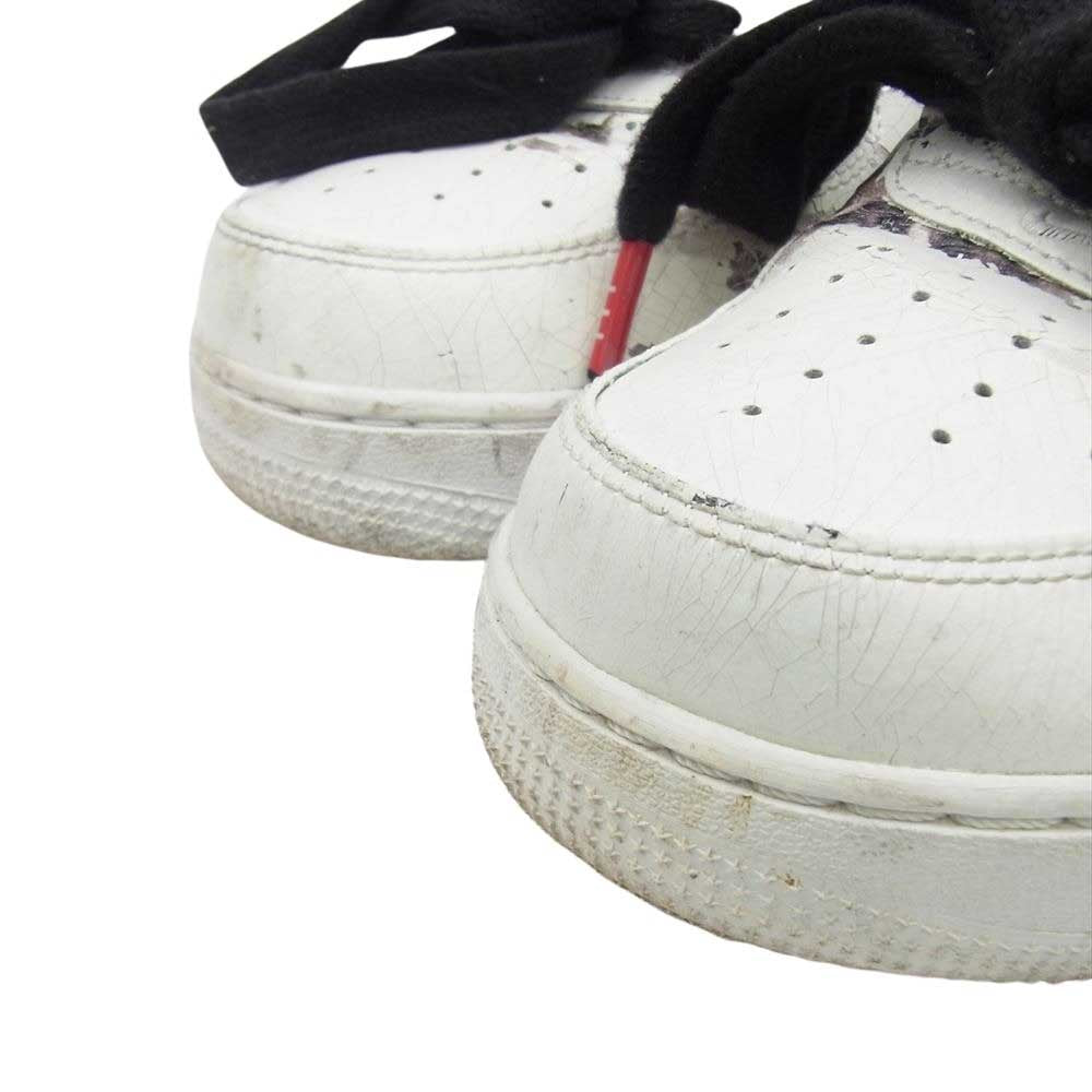 NIKE ナイキ DD3223-100 × PEACEMINUSONE AIR FORCE1 07 AF1 PARANOISE ピースマイナスワン エアフォース1 07 パラノイズ ローカット スニーカー ホワイト系 28cm【中古】