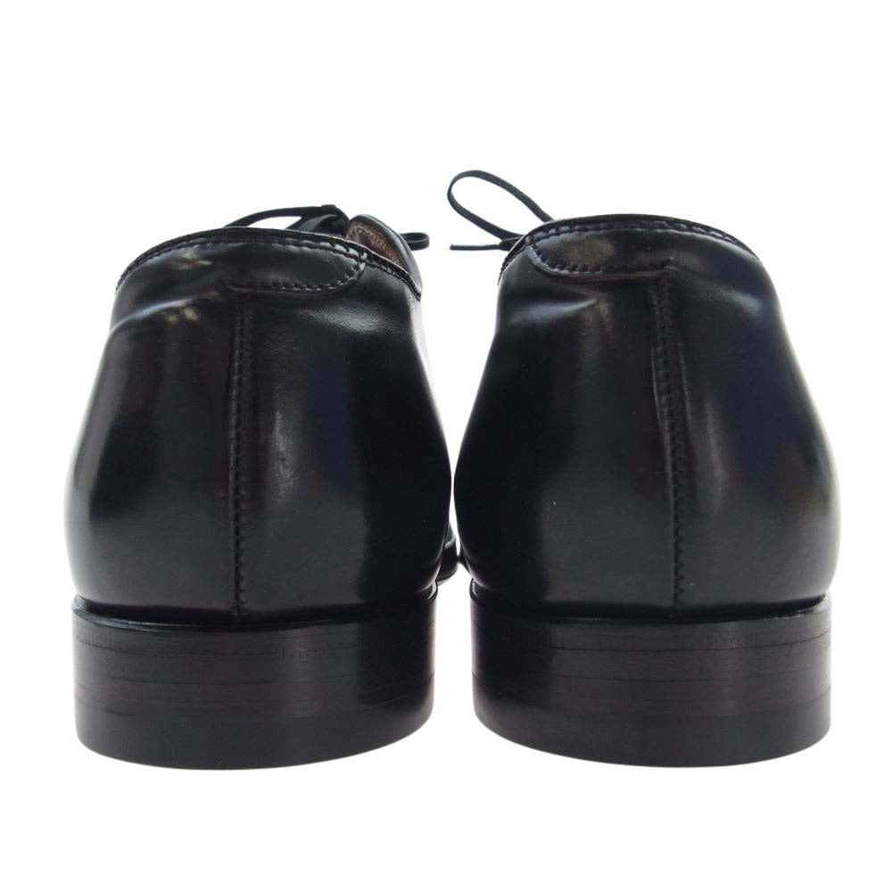 ALDEN オールデン 43565 J.CREW ジェイクルー 別注 コードバン パンチドキャップトゥ レザー シューズ ブラック系 9【中古】