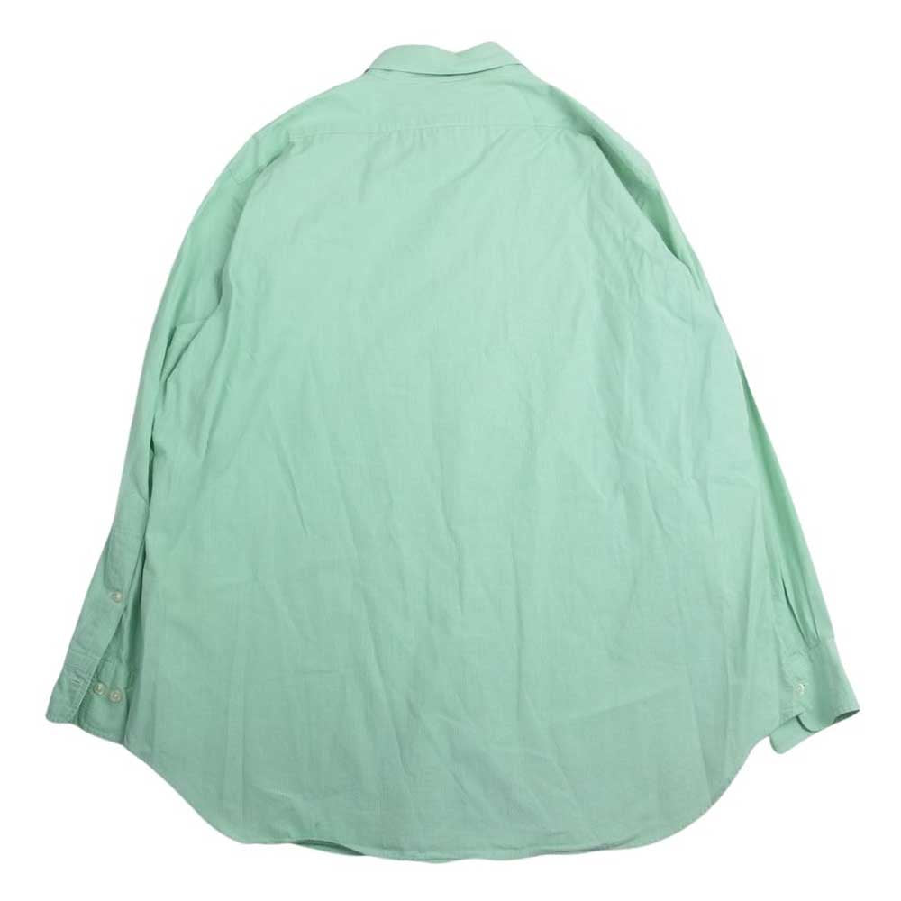 POLO RALPH LAUREN ポロ・ラルフローレン 90s ANDREW アンドリュー 長袖 チェック シャツ グリーン系 16.5【中古】