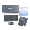 PRADA プラダ SPR 04Z-F スクエア サングラス アイウェア ブラック系 58□17【中古】