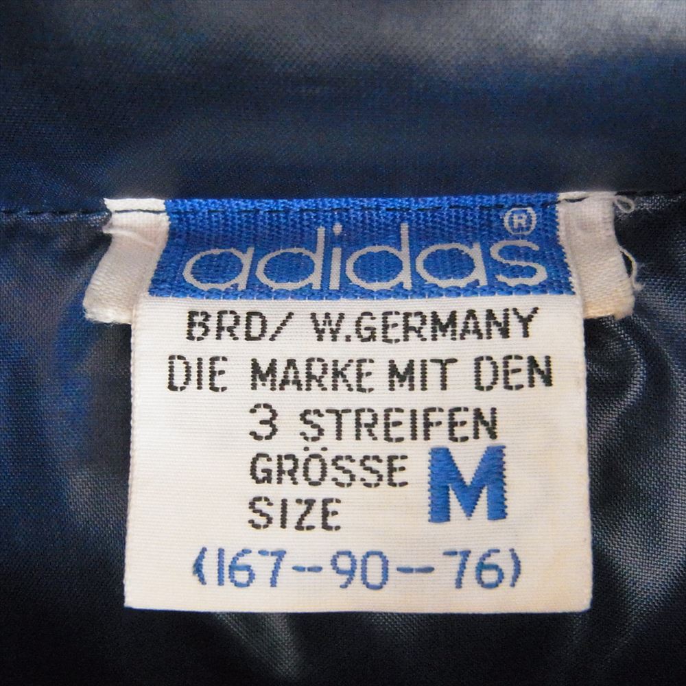 adidas アディダス ADS-1000 デサント期 70S ヴィンテージ ダウン ジャケット ネイビー系 M【中古】