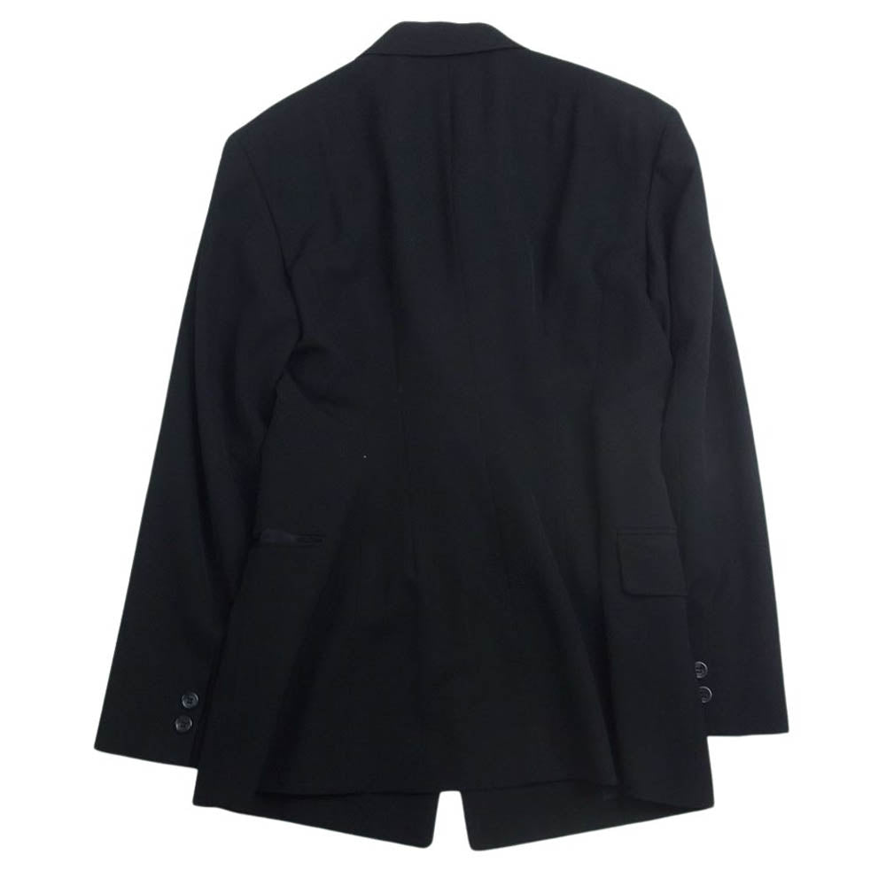ISSEY MIYAKE イッセイミヤケ IM53-FD134 90S ウール テーラード ジャケット ブラック系 M【中古】
