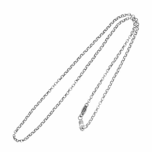 CHROME HEARTS クロムハーツ（原本無） NECKCHAIN R16 ロールチェーン16inch 16インチ ネックレス チェーン【中古】