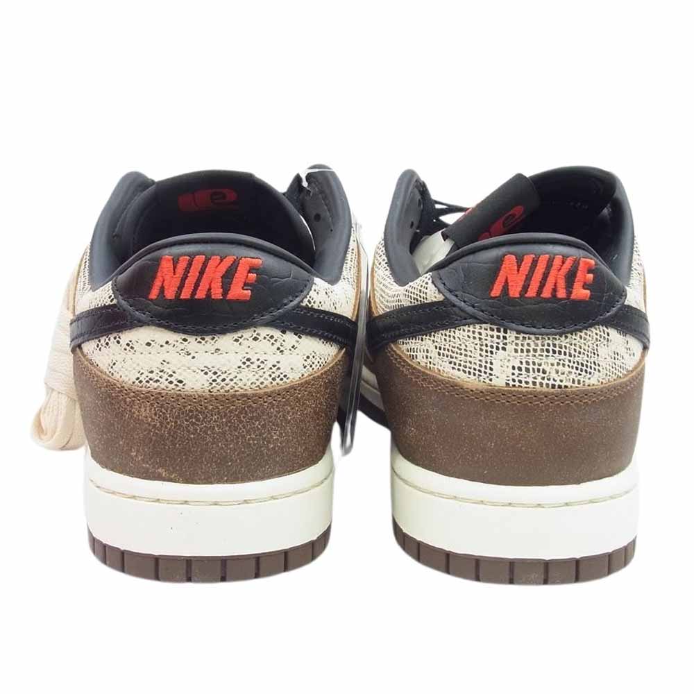 NIKE ナイキ FJ5434-120 Dunk Low PRM Head 2 Head CO.JP ダンク ロー ヘッド 2 ヘッド スニーカー ブラウン系 ベージュ系 29.5cm【新古品】【未使用】【中古】