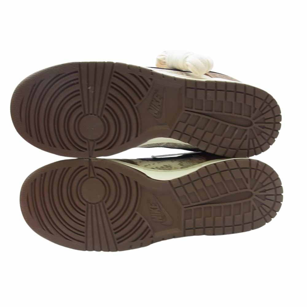 NIKE ナイキ FJ5434-120 Dunk Low PRM Head 2 Head CO.JP ダンク ロー ヘッド 2 ヘッド スニーカー ブラウン系 ベージュ系 29.5cm【新古品】【未使用】【中古】