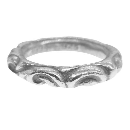 CHROME HEARTS クロムハーツ（原本無） SCRL BAND スクロールバンド リング 17.5号【中古】