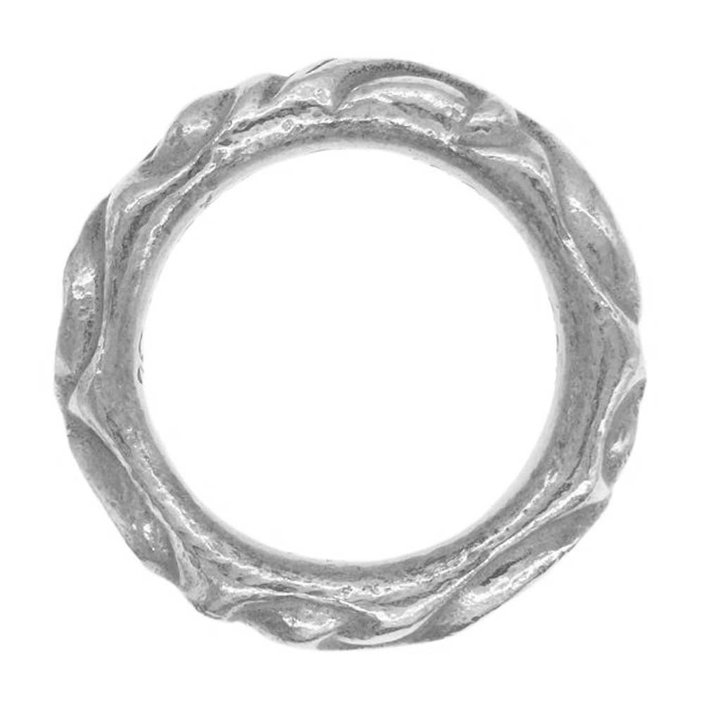 CHROME HEARTS クロムハーツ（原本無） SCRL BAND スクロールバンド リング 17.5号【中古】