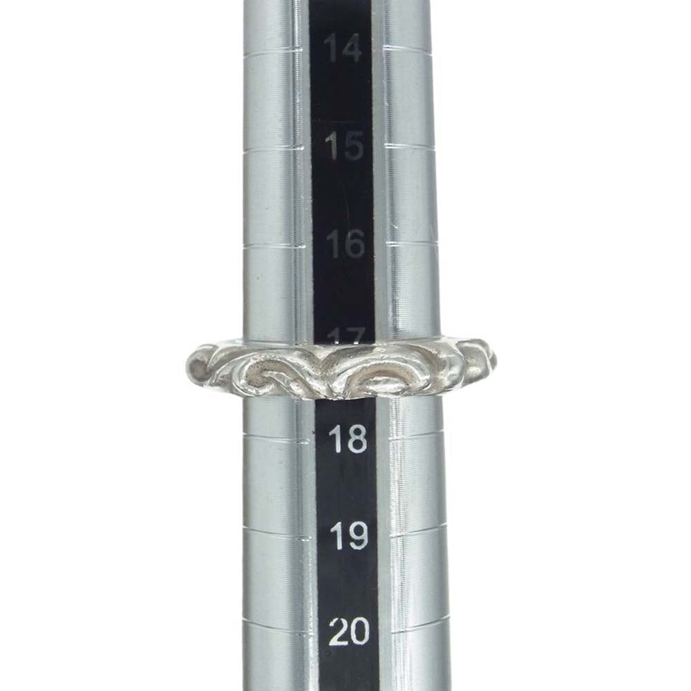 CHROME HEARTS クロムハーツ（原本無） SCRL BAND スクロールバンド リング 17.5号【中古】