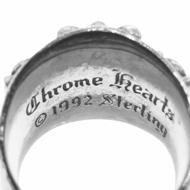 CHROME HEARTS クロムハーツ（原本無） KEEPER RING キーパー リング  シルバー系 22号【中古】