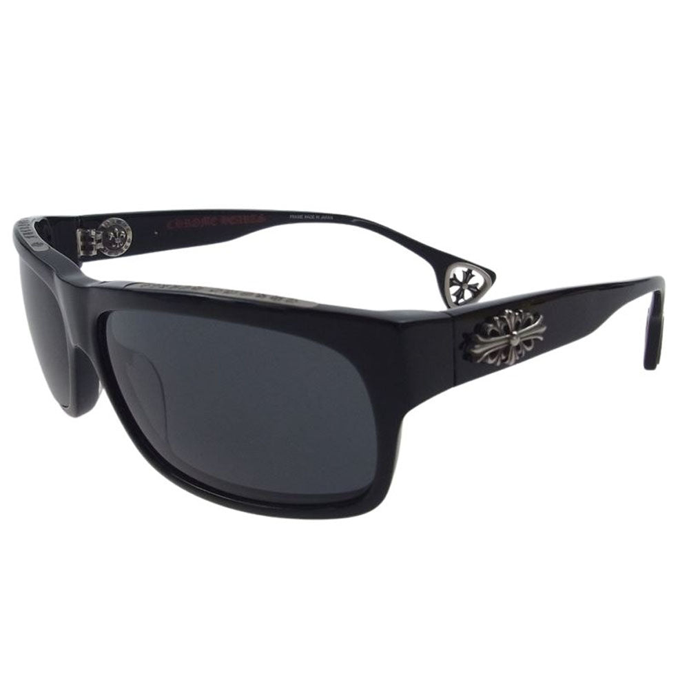 CHROME HEARTS クロムハーツ（原本無） 日本製 T-BAG-N 度無し メガネ 眼鏡 サングラス ブラック系【中古】