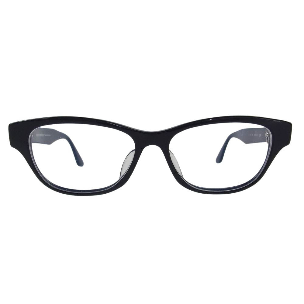 CHROME HEARTS クロムハーツ（原本無） 日本製 LOP 51□15-149 度入り メガネ 眼鏡 ブラック系 51□15【中古】