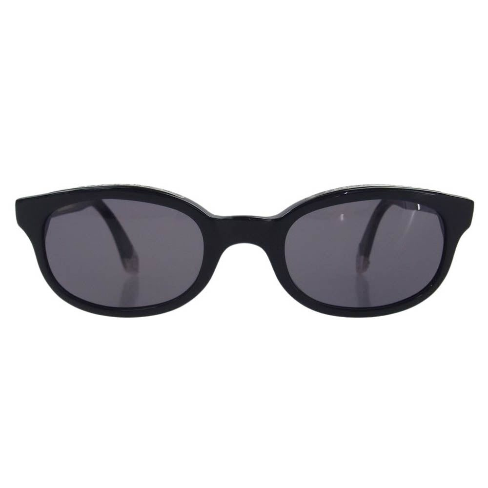 CHROME HEARTS クロムハーツ（原本無） イタリア製 KILLER 度無し メガネ 眼鏡 サングラス ブラック系【中古】