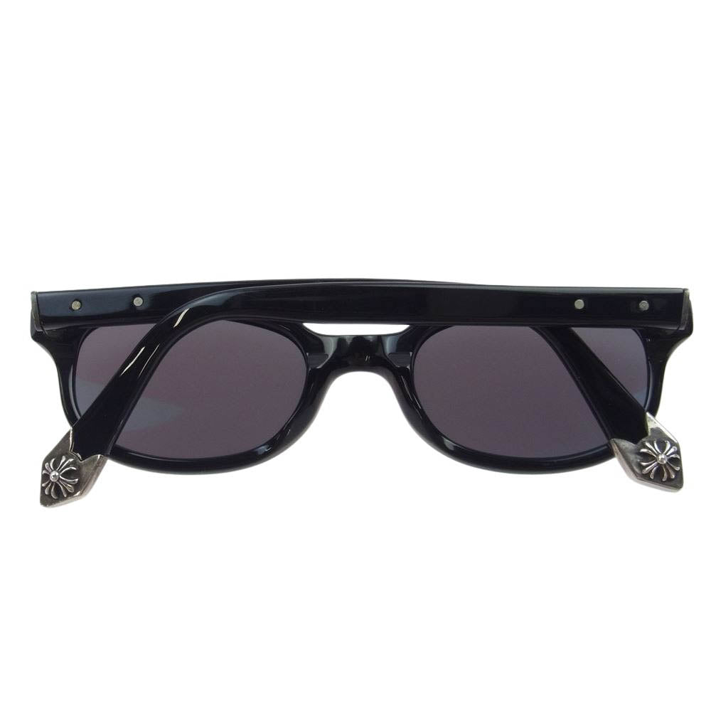 CHROME HEARTS クロムハーツ（原本無） イタリア製 KILLER 度無し メガネ 眼鏡 サングラス ブラック系【中古】