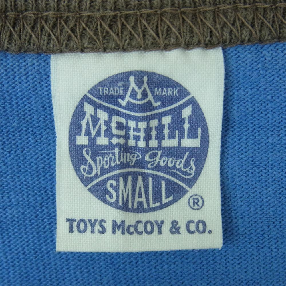 TOY'S McCOY トイズマッコイ FELIX プリント 半袖 Tシャツ ブルー系 S【中古】