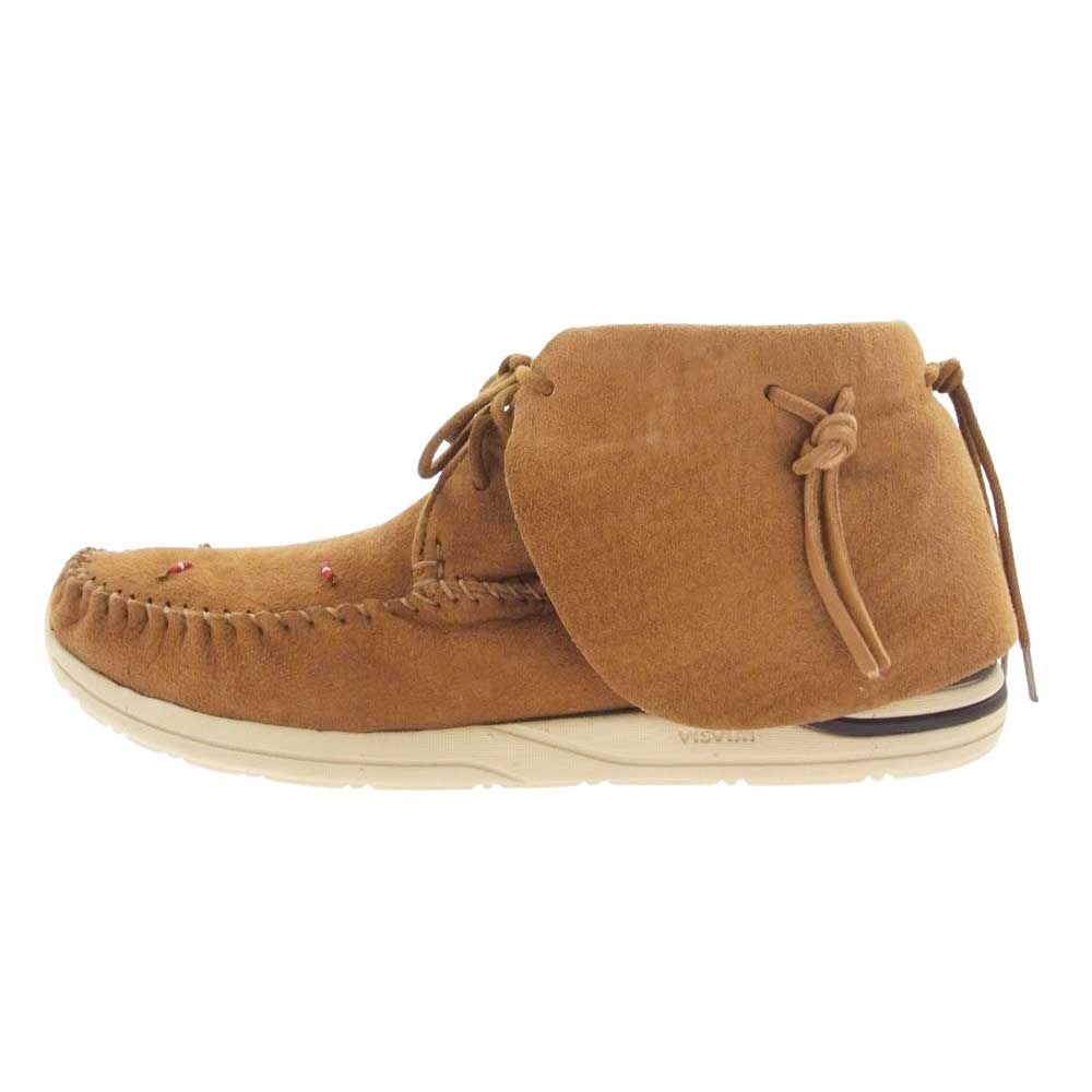 VISVIM ビズビム 20AW 0120202002004 20AW FBT LHAMO FOLK ラモ フォーク モカシン ブーツ シューズ ブラウン系 US8.5【新古品】【未使用】【中古】