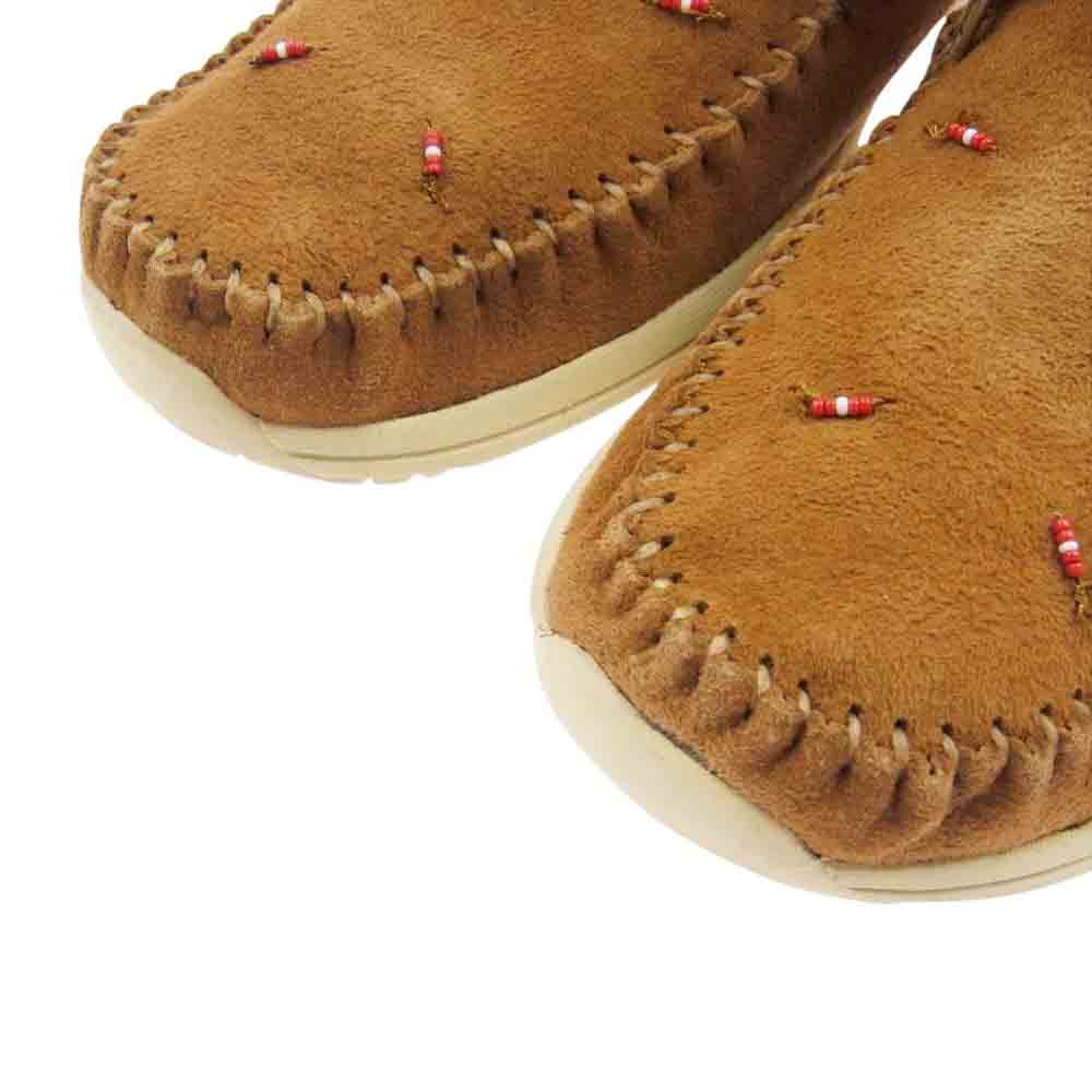 VISVIM ビズビム 20AW 0120202002004 20AW FBT LHAMO FOLK ラモ フォーク モカシン ブーツ シューズ ブラウン系 US8.5【新古品】【未使用】【中古】